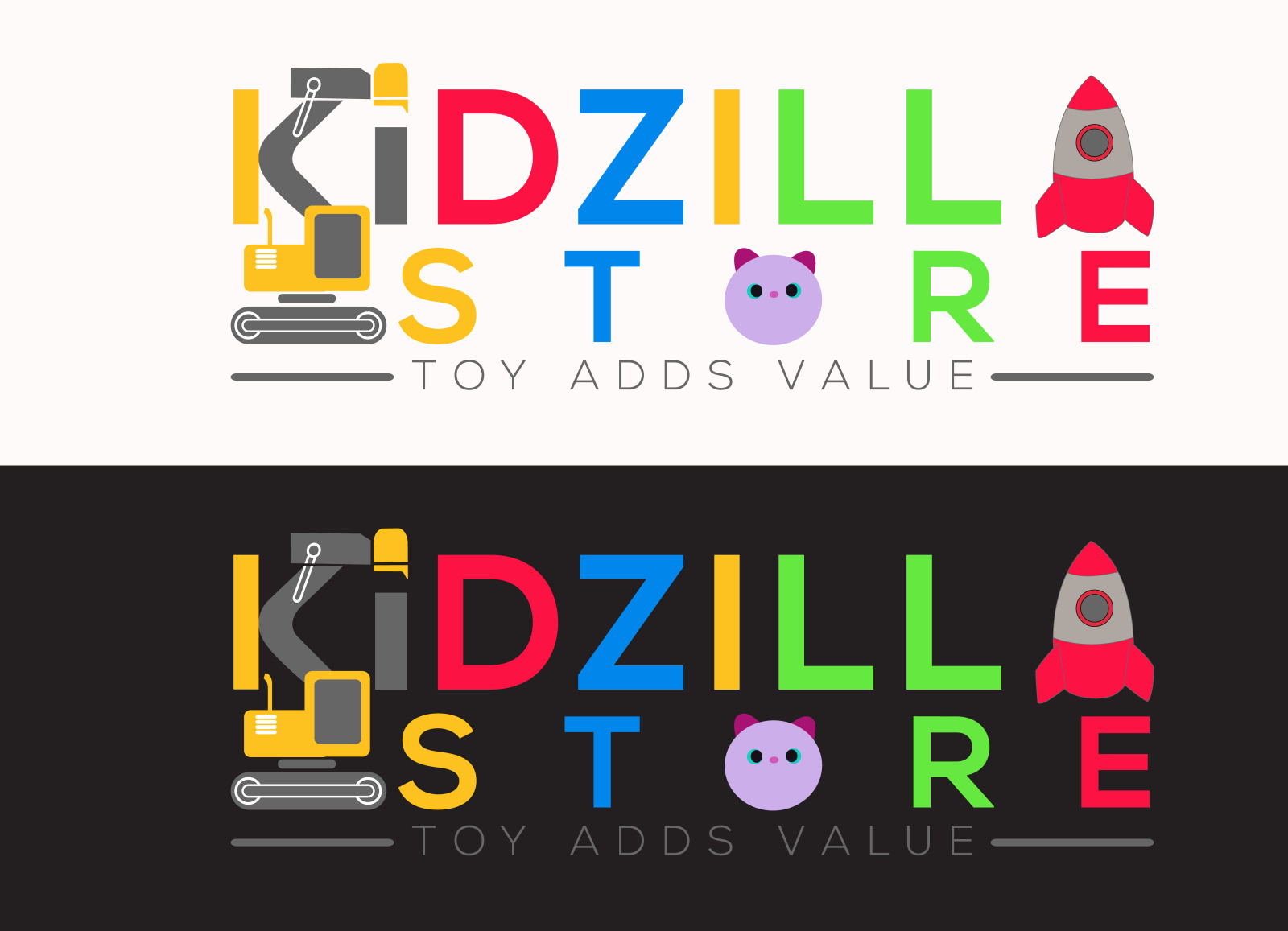 Logo For A Kid Toy Store by Md. Sagar Pervej Shanto on Dribbble