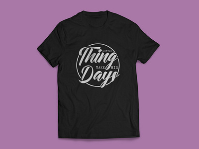 Simple typography t-shirt design 2022