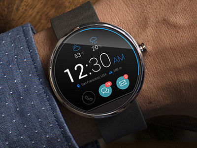 Moto360 - Smart Watch Concept