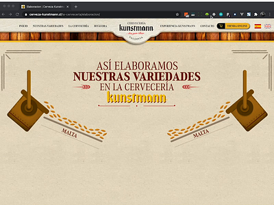 Diseño de interacción para Cerveza Kunstmann interaction design