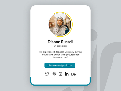 User Profile Card