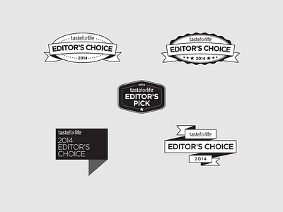 Editor's Choice Badges badge black icon vector white