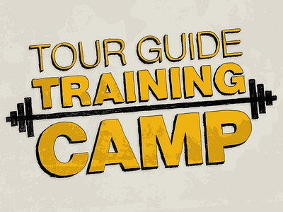 Training Camp eeb211 hand lettering lettering texture type yellow