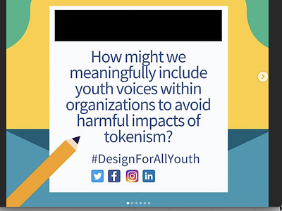 #DesignForYouth design graphic design