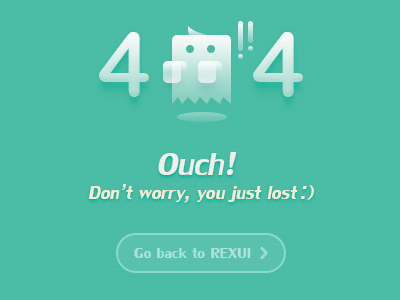 Ouch!404 404 china ouch page rex ui web