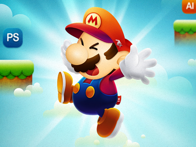 Super Mario By Rex Zou On Dribbble