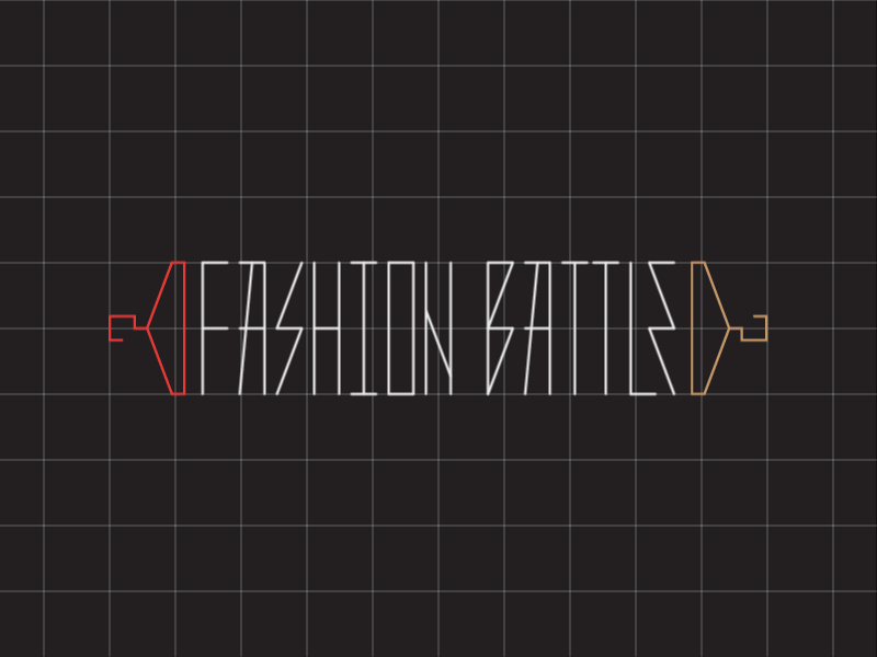 Fashion Battle Logo animation branding design lettering logo logotype motion