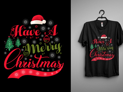 Merry Christmas T-Shirt Design