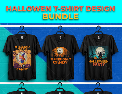 HALLOWEEN T-SHIRT DESIGN BUNDLE halloween trickortreat