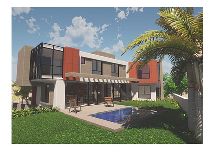 Casa 04, Campo Comprido - 2020 architecture arq design renders