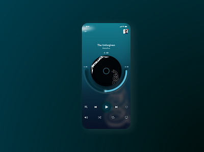 Music Player - Concept App app branding design icon illustration logo ui ux