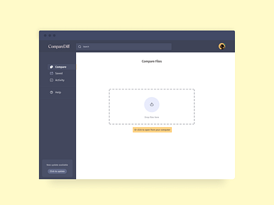 Compare Diff dashboard design excel files interaction platform product design ucd ui uiux user dashboard ux webapp