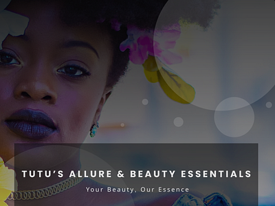 Tutu's Makeup branding design graphic design