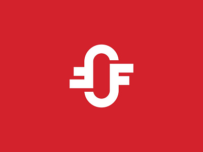 F branding clean design flat graphic design icon logo minimal typography vector
