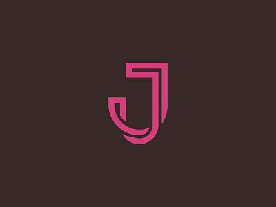 J Logo Concept art branding clean design flat graphic design logo minimal vector