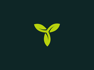 Abstract Leaf Logo