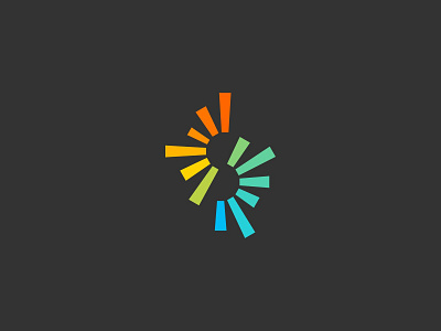 S Spark design art branding clean design flat graphic design icon logo minimal vector