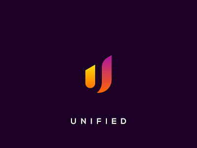 UNIFIED Logo art branding clean design graphic design icon logo minimal vector