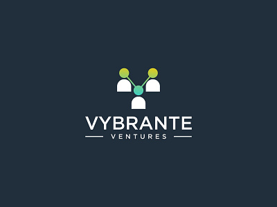 VYBRANTE Logo art branding clean design graphic design icon illustration logo minimal vector