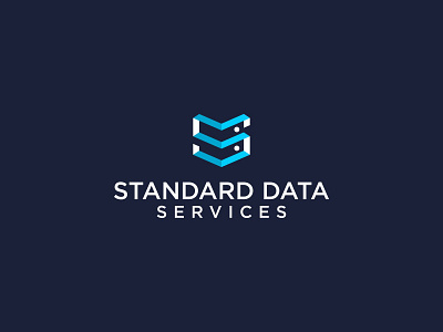 STANDARD DATA SERVICES art branding clean design graphic design icon logo minimal typography vector