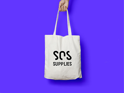 SOS supplies brand brand design brand identity design graphic design logo