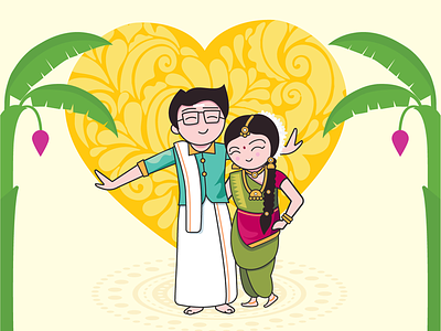 South Indian Wedding Gift designs, themes, templates and downloadable  graphic elements on Dribbble