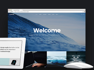 We welcome Uncode WP Theme blog clean ecommerce grid photography portfolio responsive shop simple theme themeforest wordpress