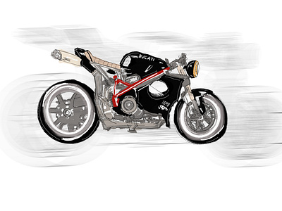 Ducati art ducati graphicdesign illustration motorcycle