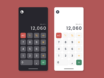 Calculator - Daily UI 004