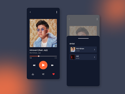 Music Player (Spotify Redesign) - Daily UI 009