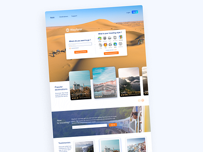 Travel Web Design