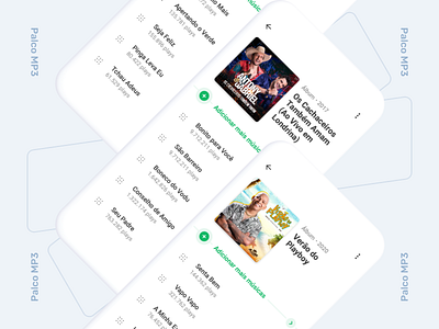 Palco MP3 | Album album app artist manager music music app profile ui