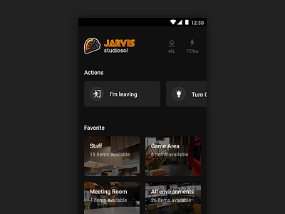 Jarvis action actions automation controls home jarvis my home system automation