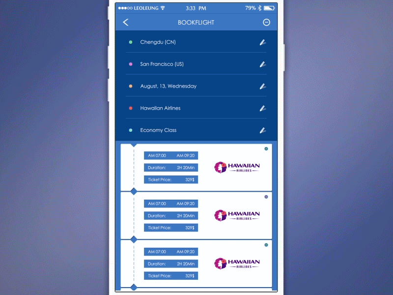 Book Flights Concept