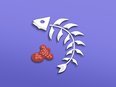 Fish Bone and Caviar