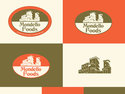 Mondello Foods - Final Lockup branding design graphic design icon identity logo