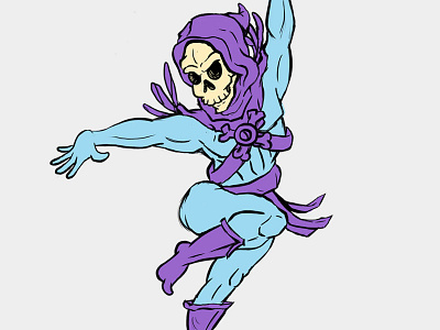 Happy Dance dancing happy skeletor