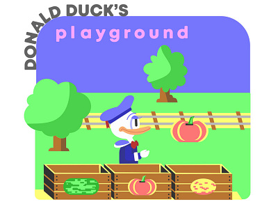 Donald Duck's Playground (1984) computergame disney donald donaldduck