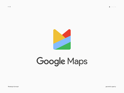 Google Maps branding chrome concept google google icons google logo google maps icon logo map mark redesign