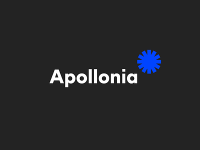 Apollonia Logo apollonia app clinic icon illustration logo medical minimal typography vector