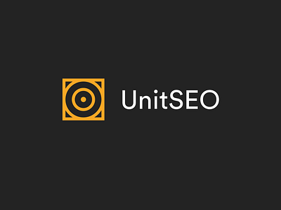UnitSEO app clean google icon logo marketing minimal seo seo agency seo icons typography vector