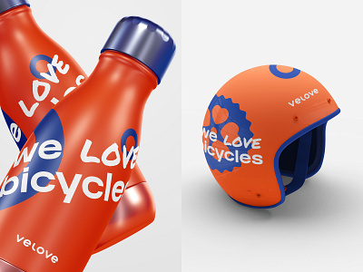 velove — brand identity advertising backpack bicycle bike billboard brand brand identity branding graphic design helmet identity logo logo design logotype merchandise poster sign t shirt tote bag visual identity