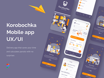 Korobochka — Mobile App UX/UI