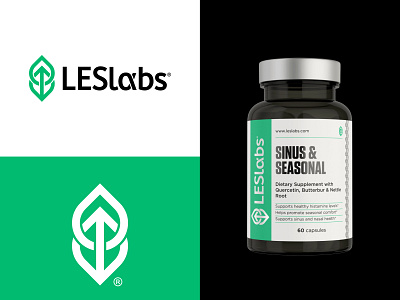 LES Labs Supplements. Brand Identity & Packaging