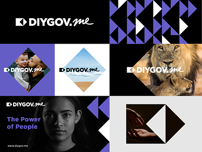 DIYGov.me branding design graphic design identity logo logotype vector