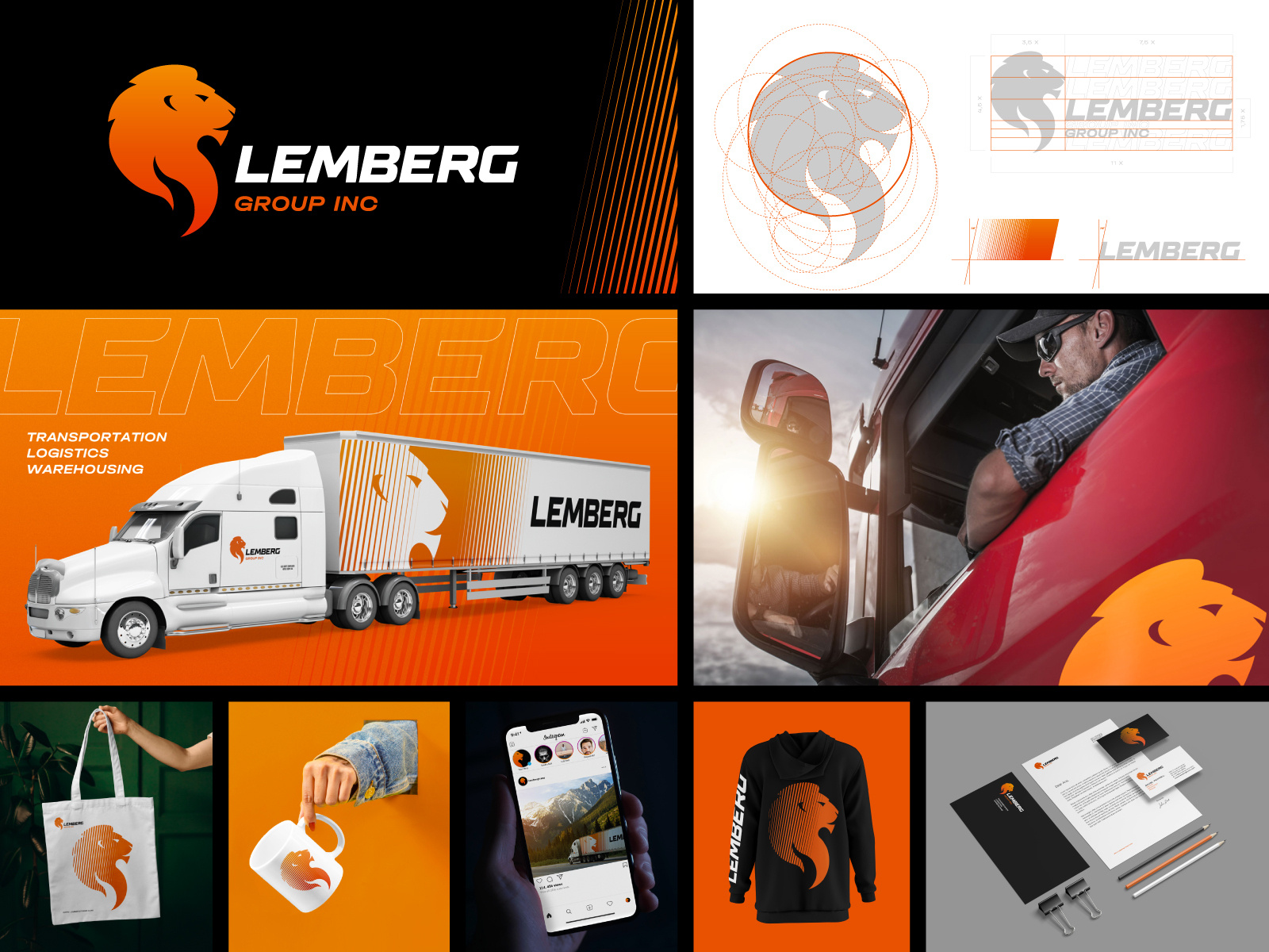 Lemberg Group Brand Identity by Sergii Snurnyk on Dribbble