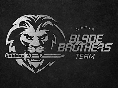 Blade_Brothers_Iron_Lion identity illustration knife lion sport