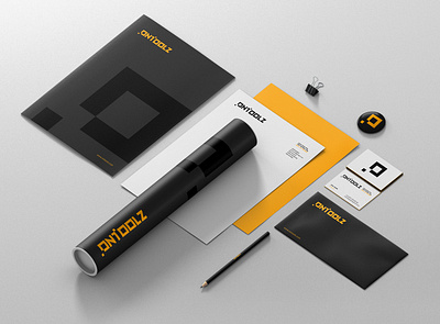 OnToolz startup stationery branding design identity logo