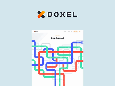 Doxel Website animation design landing refokus saas startup ui web web design webflow webflowagency webflowagentur webflowexpert website