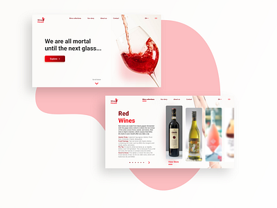 #Landing page design ui ux vector